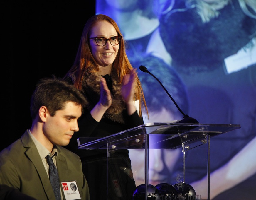 Florent Boudoire and FP’s Executive Editor Mindy Kay Bricker