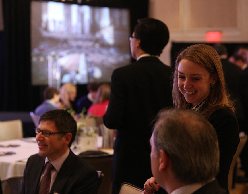 FP’s Emily Simon (Vice President, International) with Artur Braun